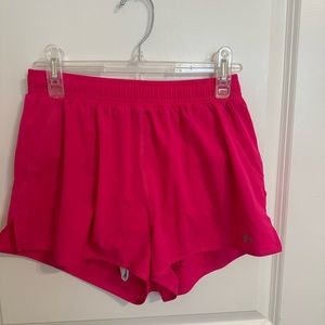 Pink Alo shorts worn once